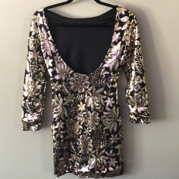 Sequin Mini dress Club L - Picture 3 of 4